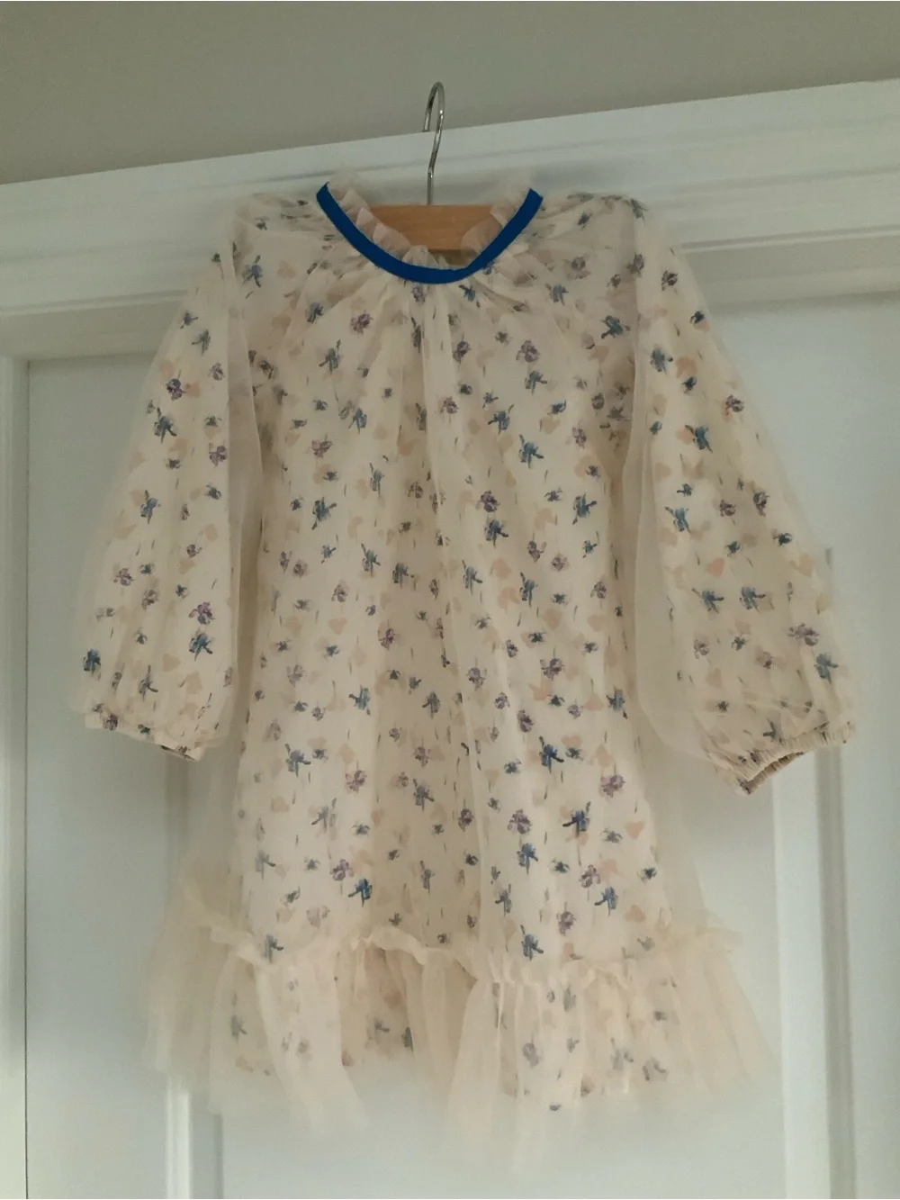 Roberta di Roma girls' sheer tulle dress